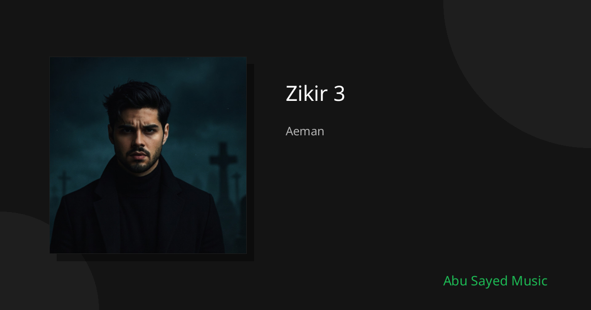 Zikir 3 - Cover