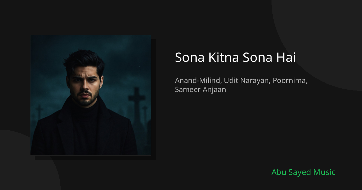Sona Kitna Sona Hai - Cover