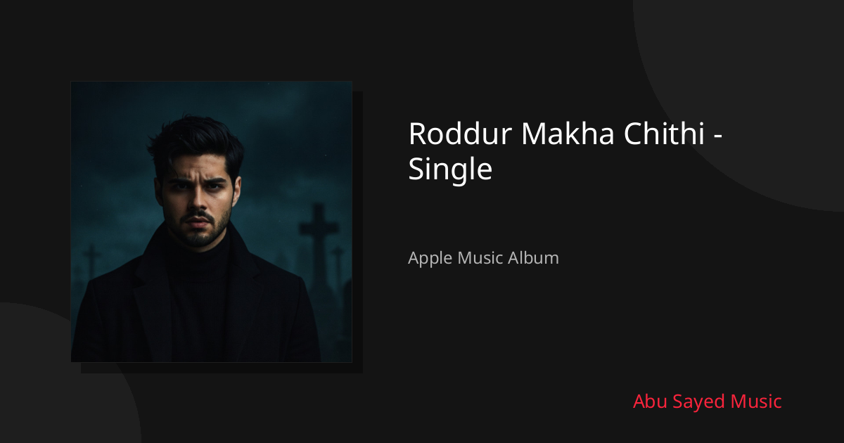Share Roddur Makha Chithi - Single