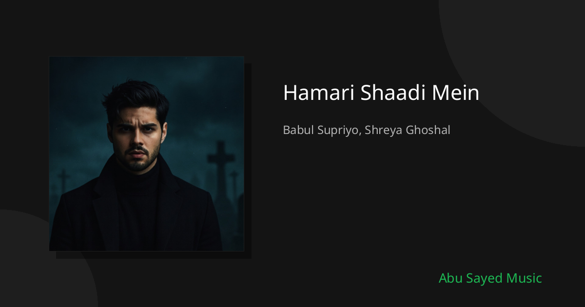 Hamari Shaadi Mein - Cover