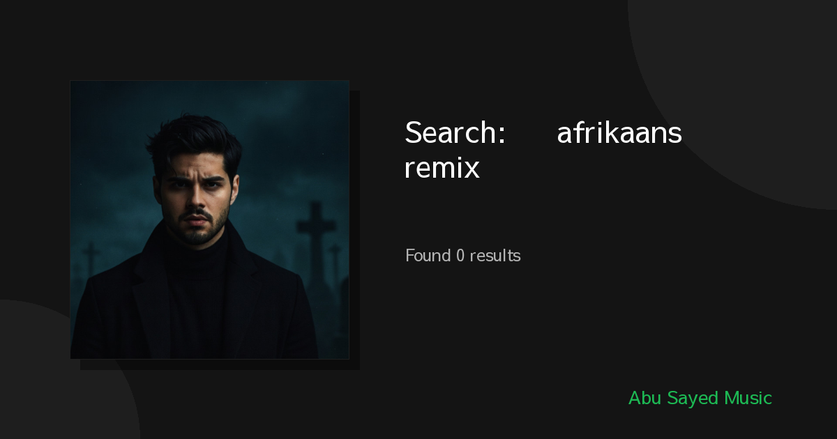 Search Results for 한국어 afrikaans remix