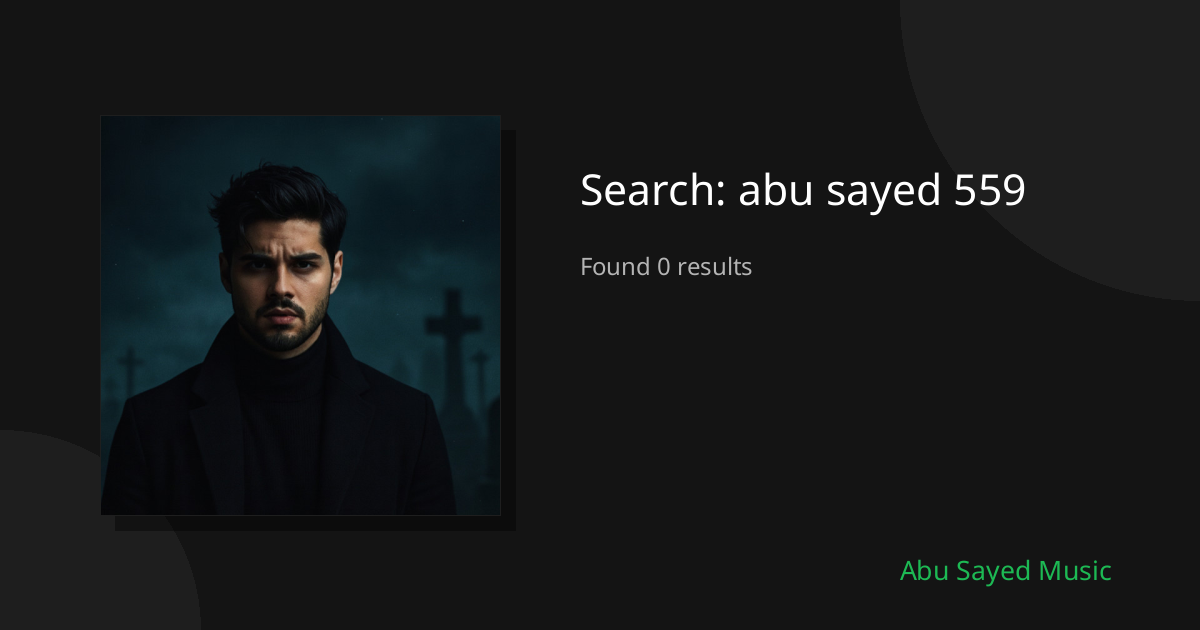 Search Results for abu sayed 559