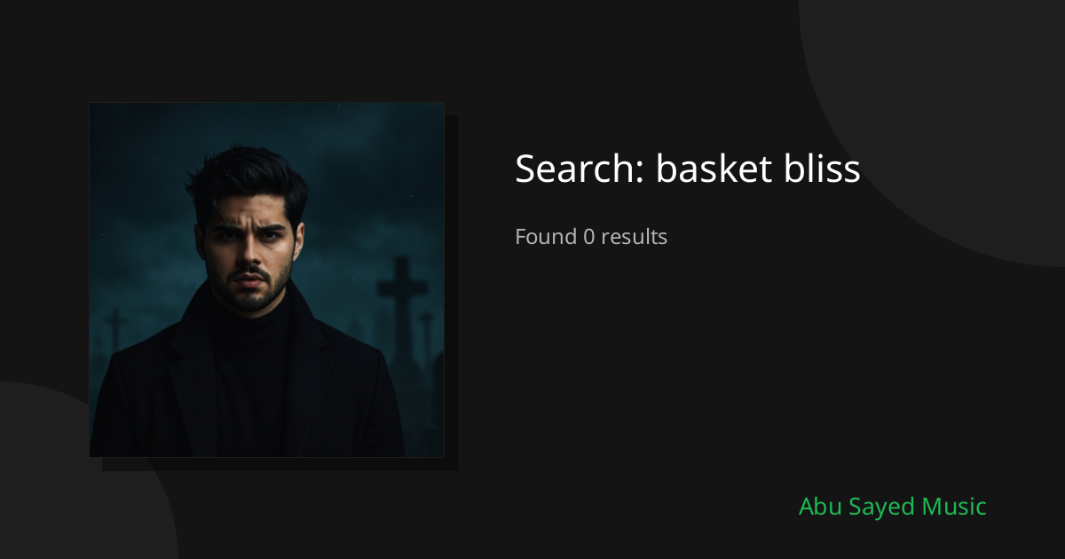Search Results for basket bliss