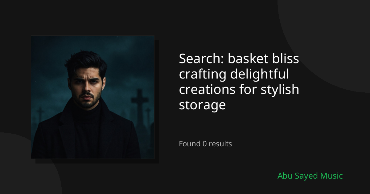Search Results for basket bliss crafting delightful creations for stylish storage