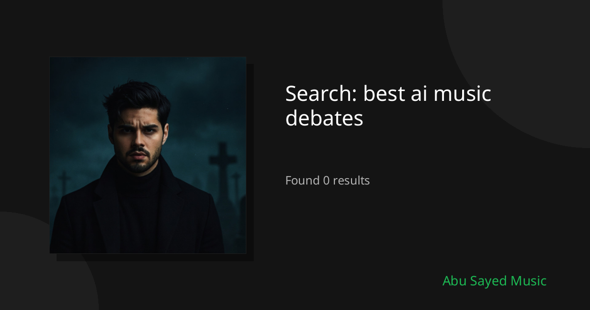 Search Results for best ai music debates
