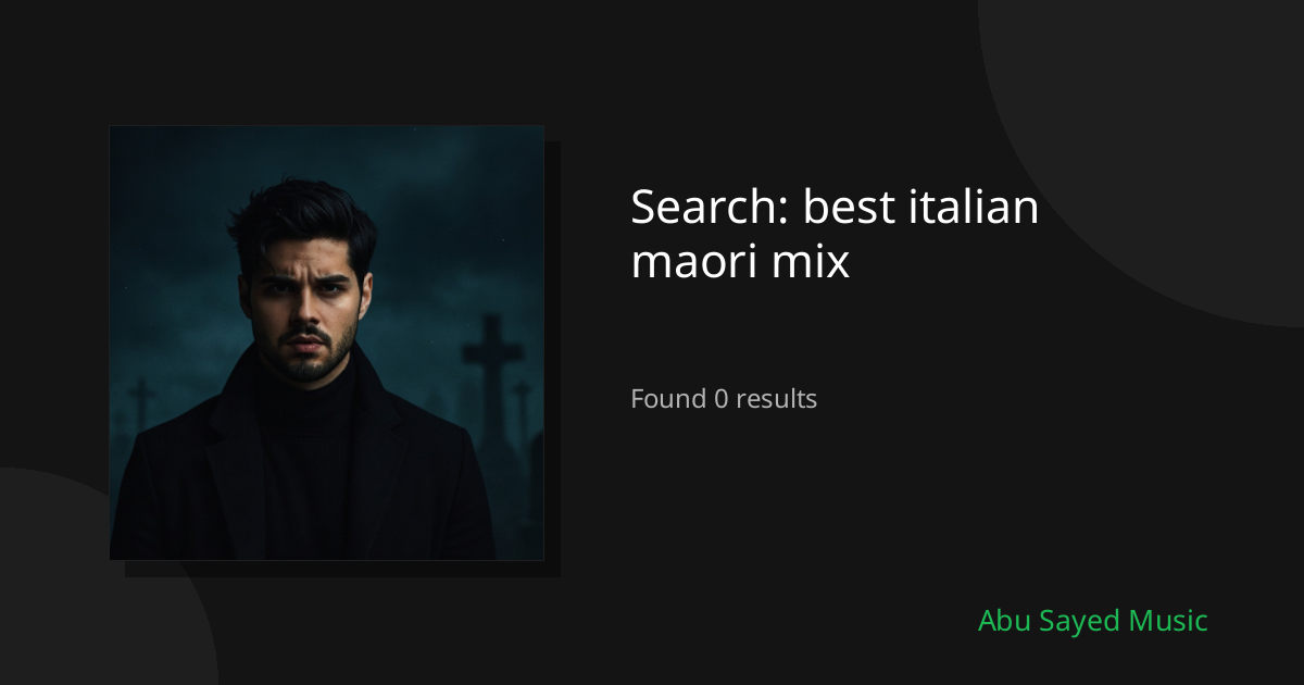 Search Results for best italian maori mix