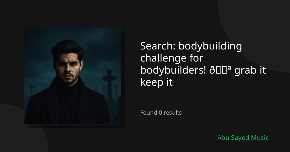 Search Results for bodybuilding challenge for bodybuilders! 💪 grab it keep it