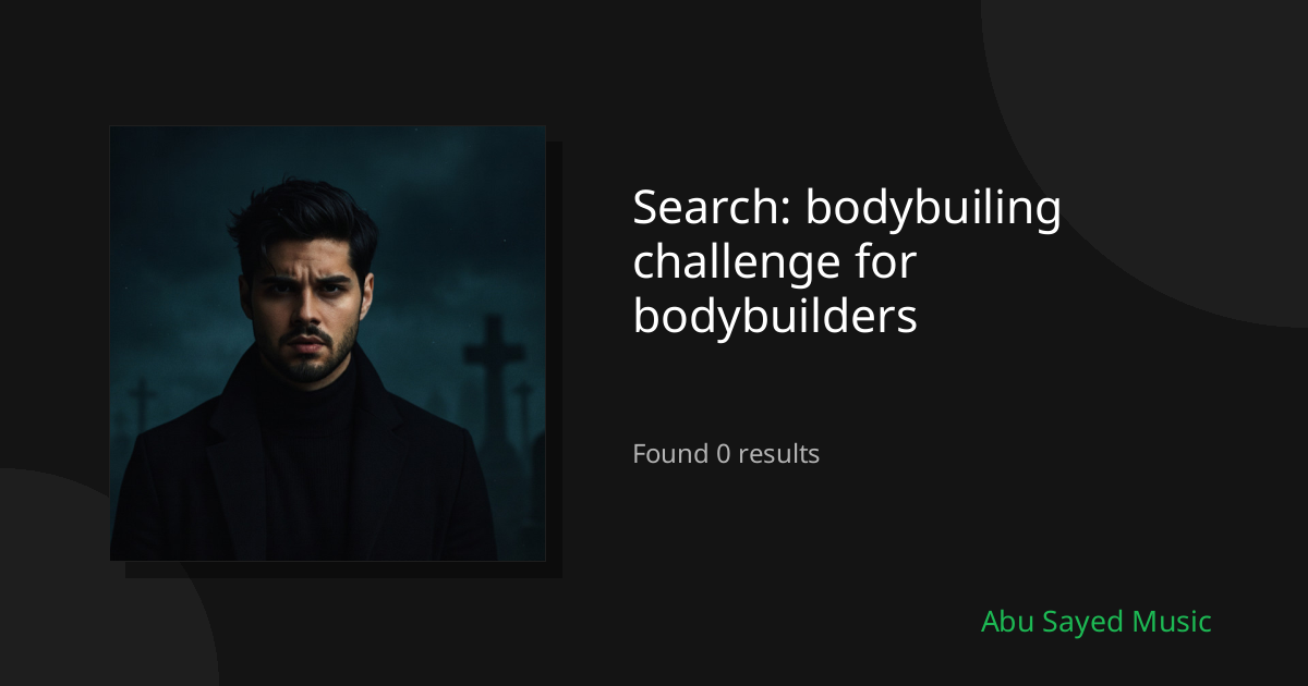 Search Results for bodybuiling challenge for bodybuilders