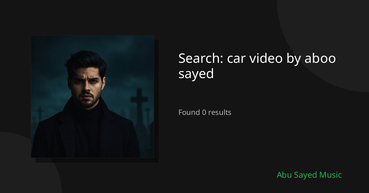 Search Results for car video by aboo sayed