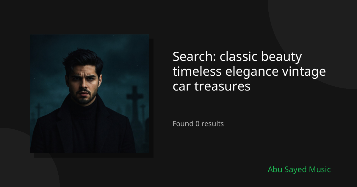 Search Results for classic beauty timeless elegance vintage car treasures
