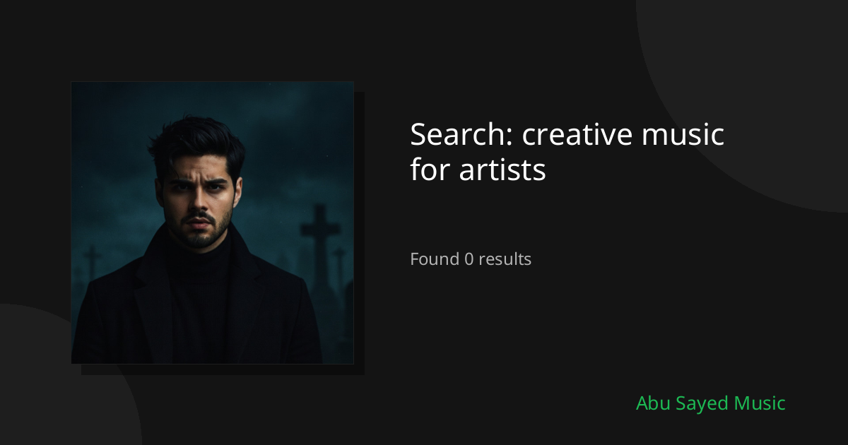 Search Results for creative music for artists