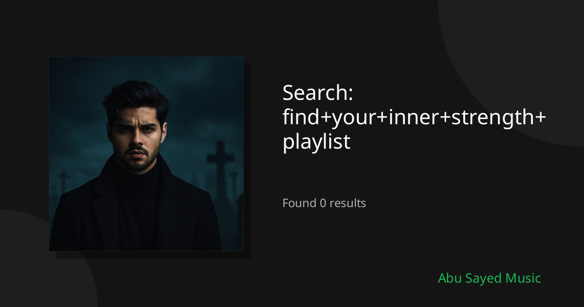 Search Results for find+your+inner+strength+playlist