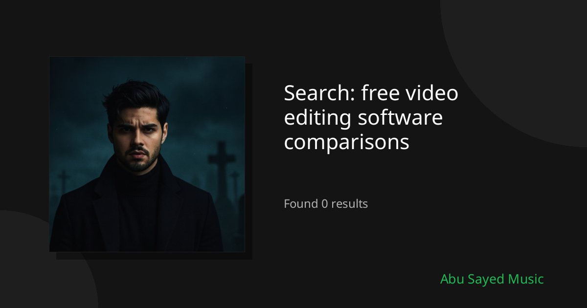 Search Results for free video editing software comparisons