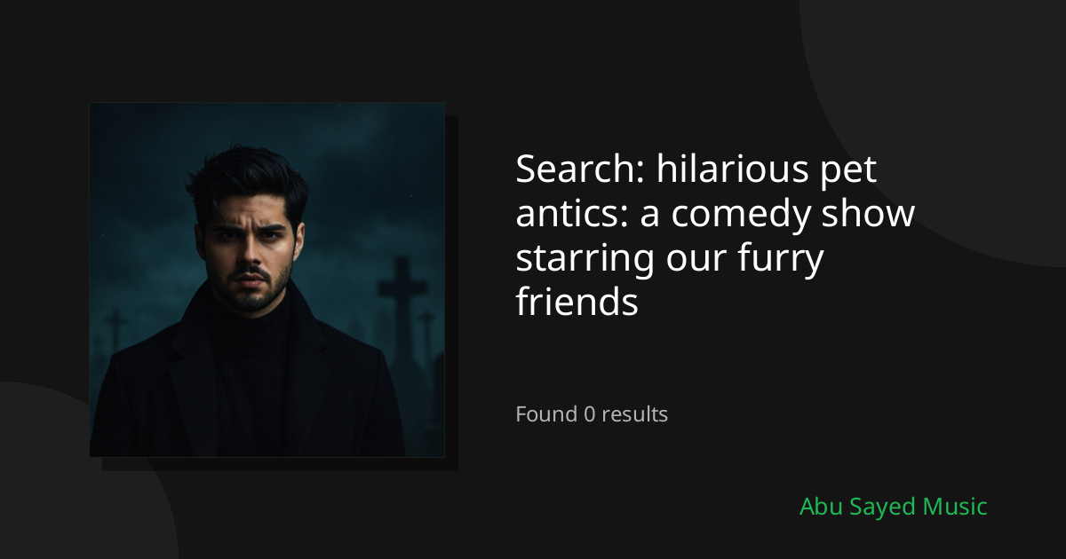 Search Results for hilarious pet antics: a comedy show starring our furry friends