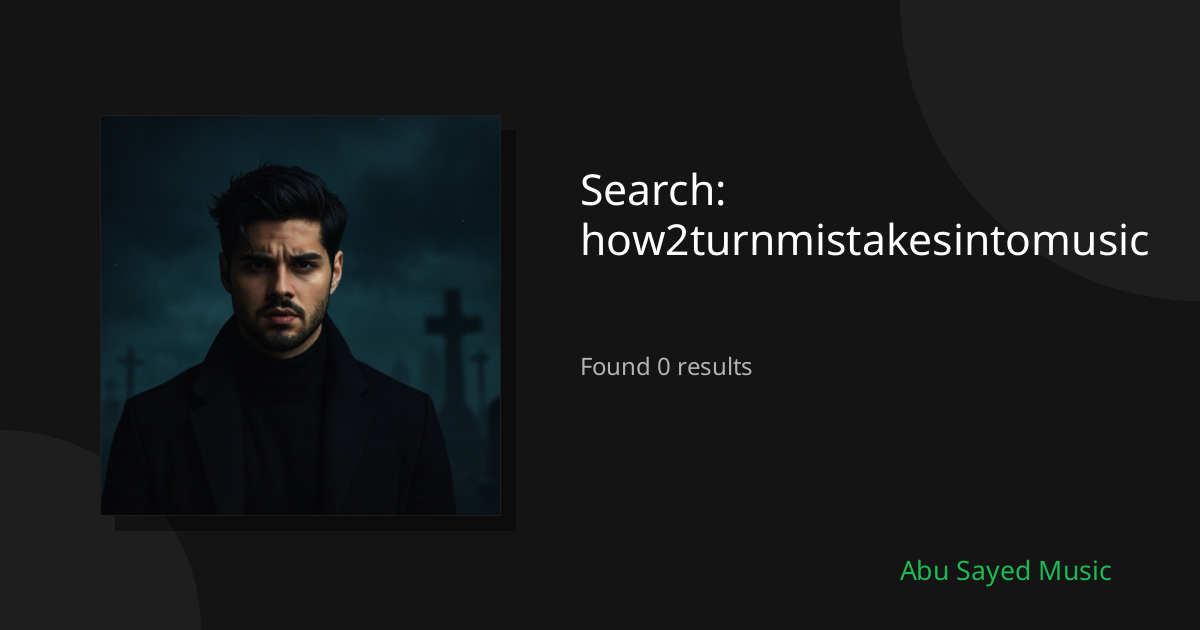 Search Results for how2turnmistakesintomusic