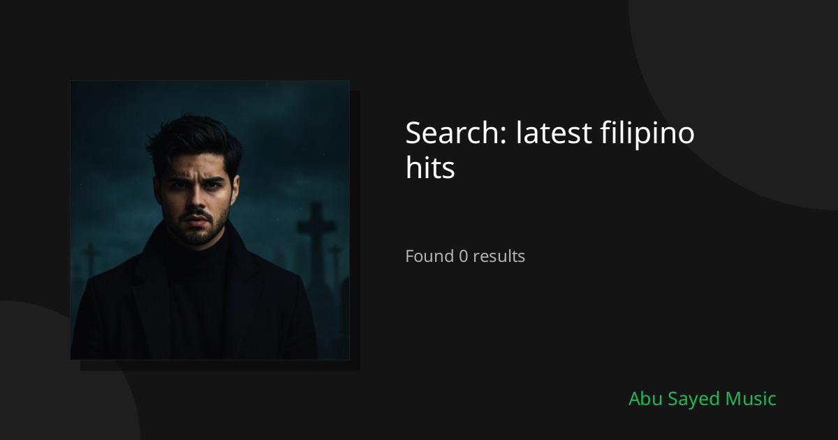 Search Results for latest filipino hits