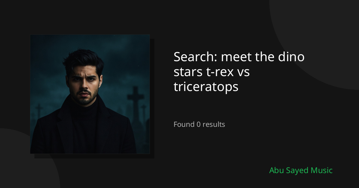 Search Results for meet the dino stars t-rex vs triceratops