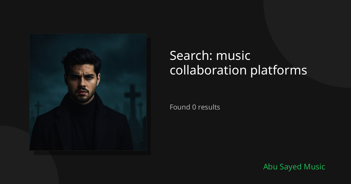 Search Results for music collaboration platforms