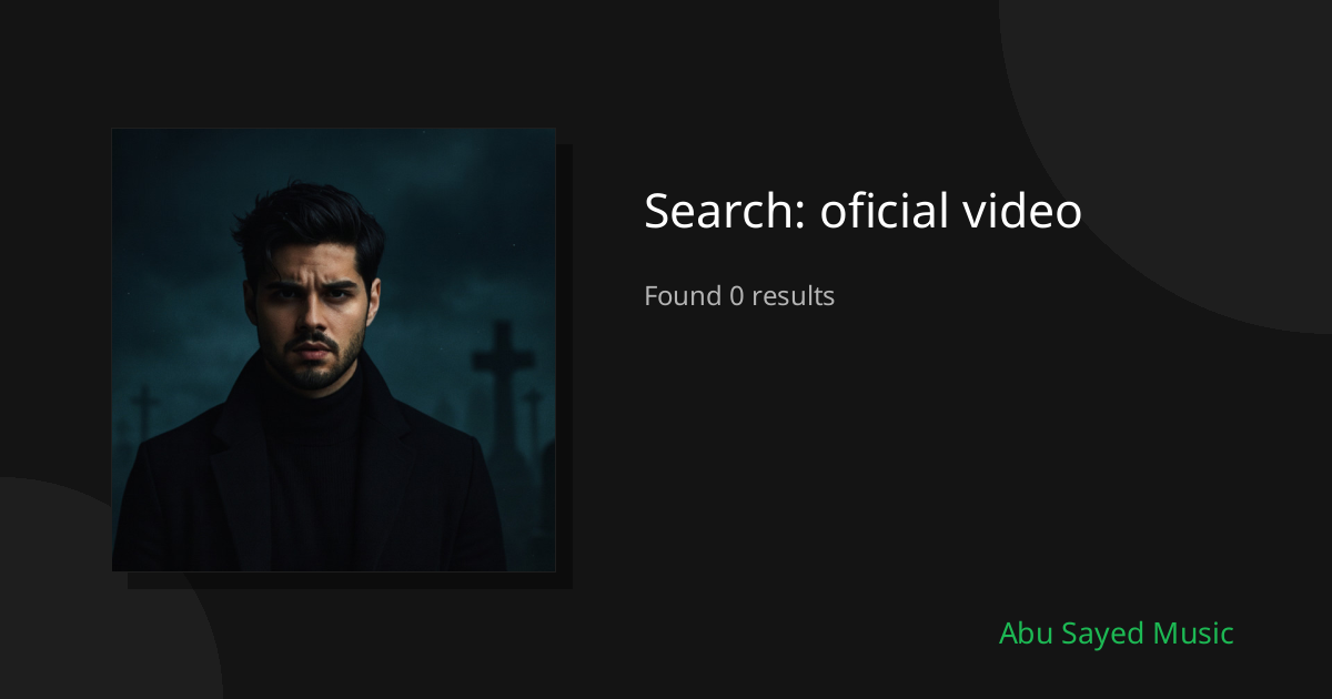 Search Results for oficial video