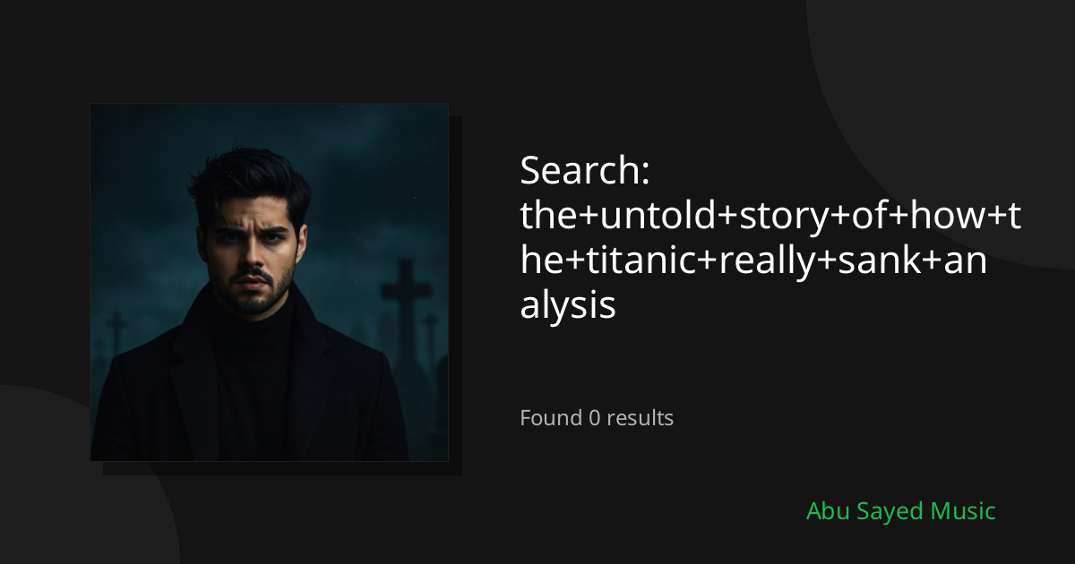 Search Results for the+untold+story+of+how+the+titanic+really+sank+analysis
