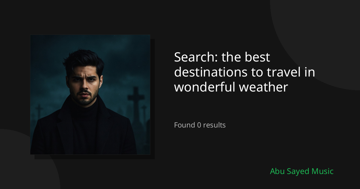 Search Results for the best destinations to travel in wonderful weather