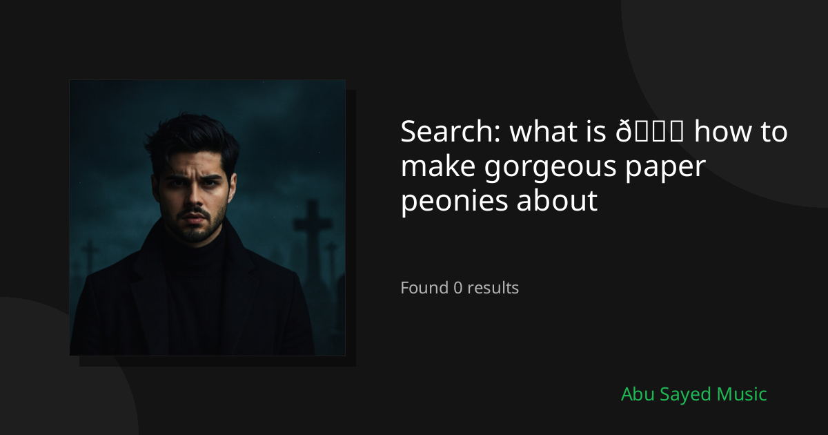 Search Results for what is 💐 how to make gorgeous paper peonies about