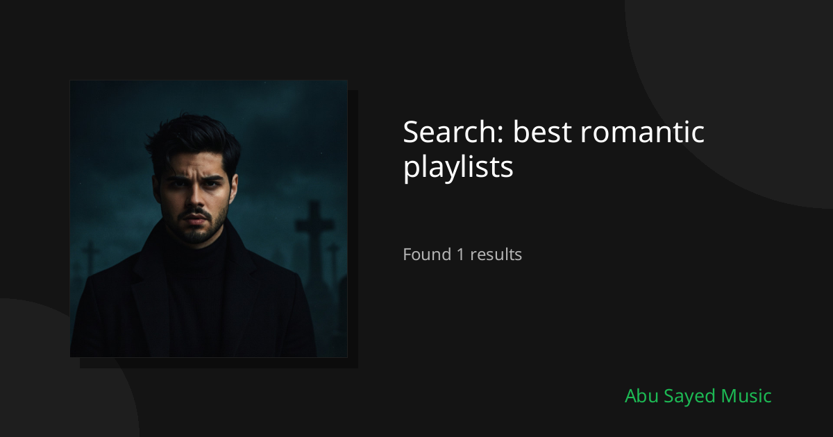 Search Results for best romantic playlists