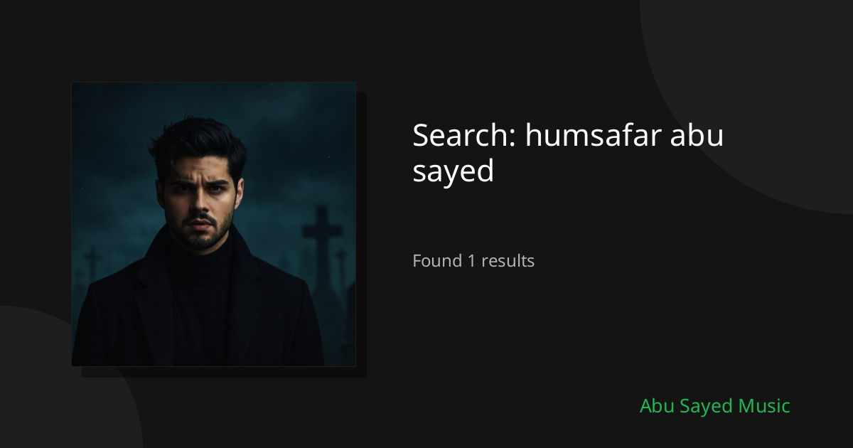 Search Results for humsafar abu sayed