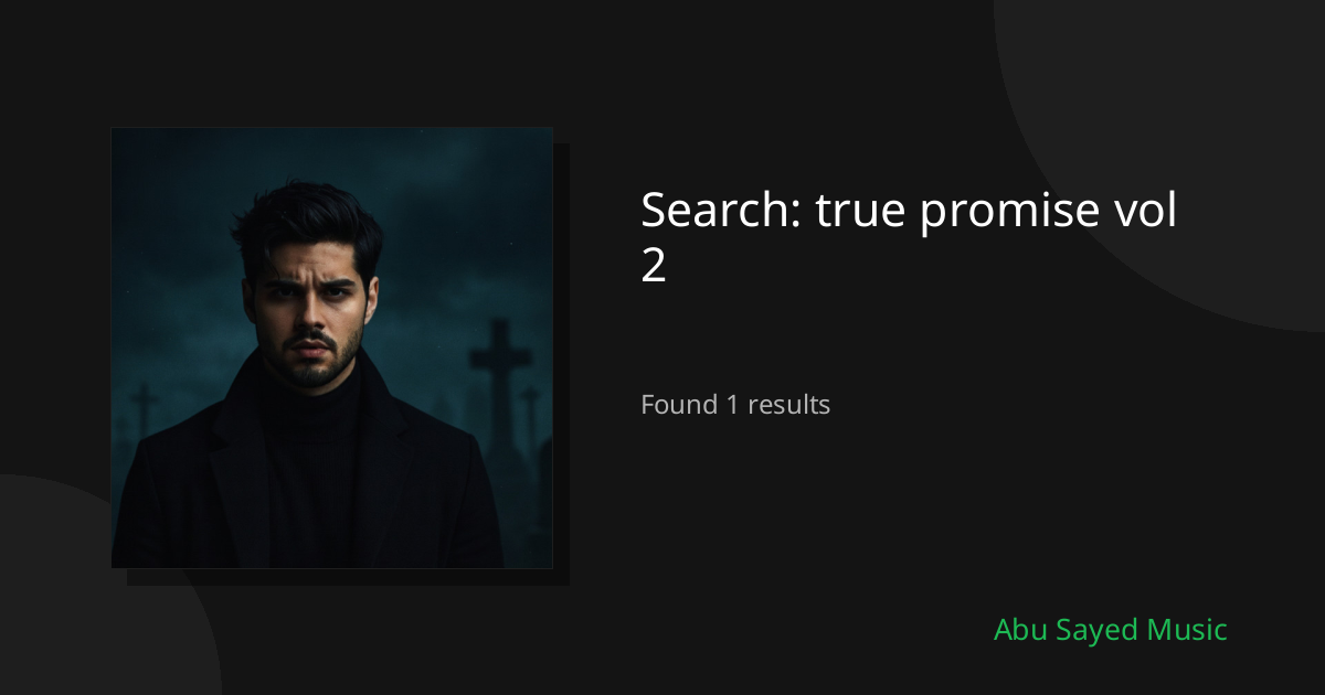 Search Results for true promise vol 2