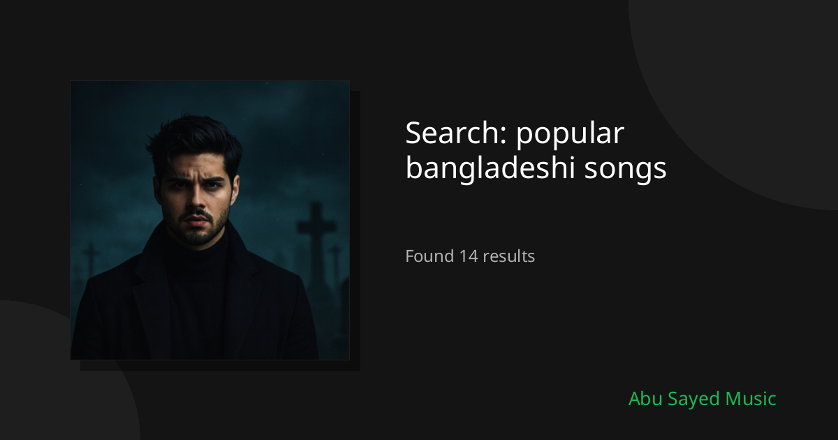 Search Results for popular bangladeshi songs