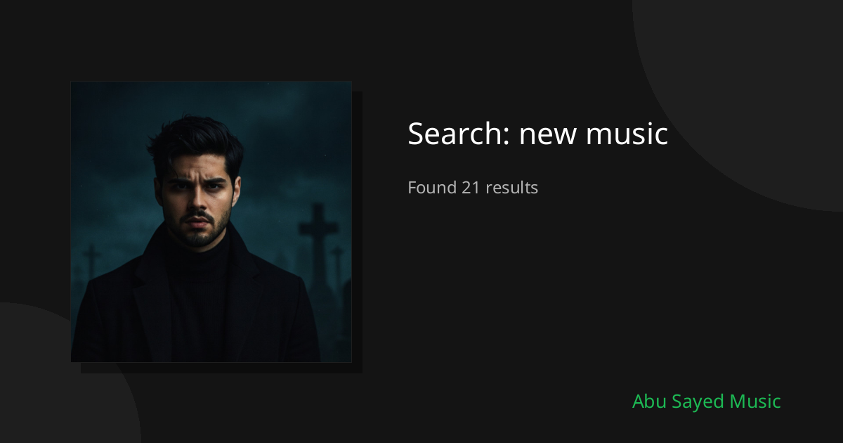 Search Results for new music