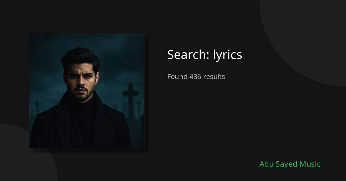 Search Results for lyrics