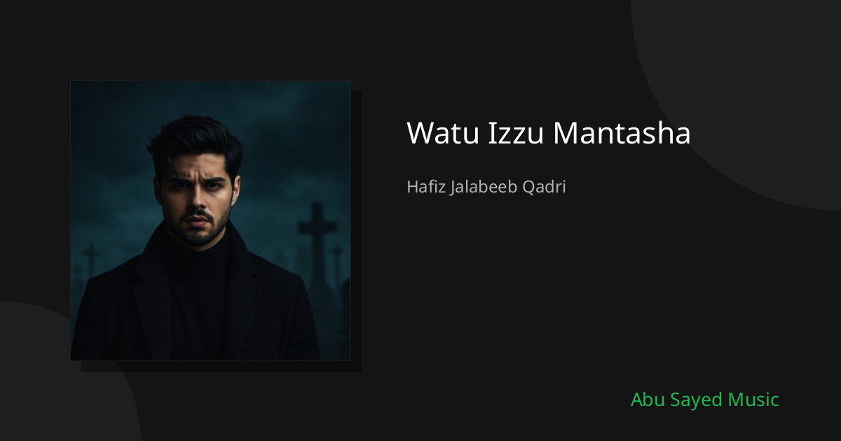 Watu Izzu Mantasha - Cover