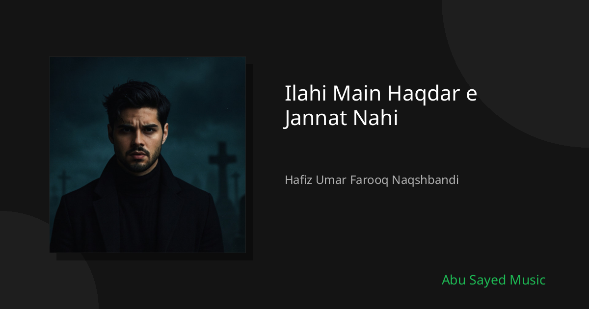 Ilahi Main Haqdar e Jannat Nahi - Cover