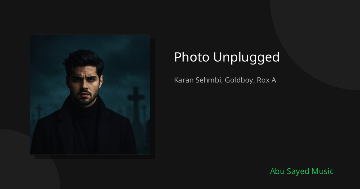 Photo Unplugged - Cover
