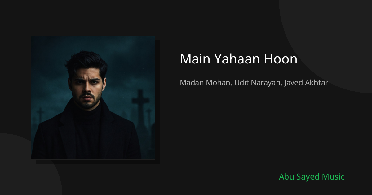 Main Yahaan Hoon - Cover