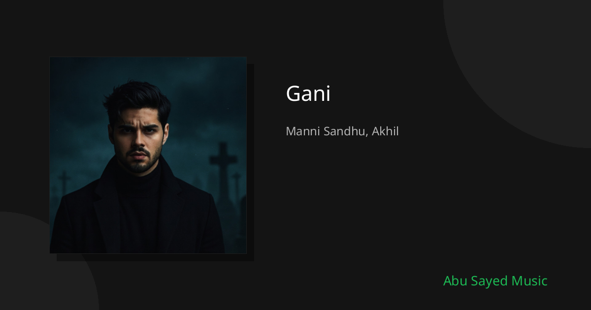 Gani - Cover