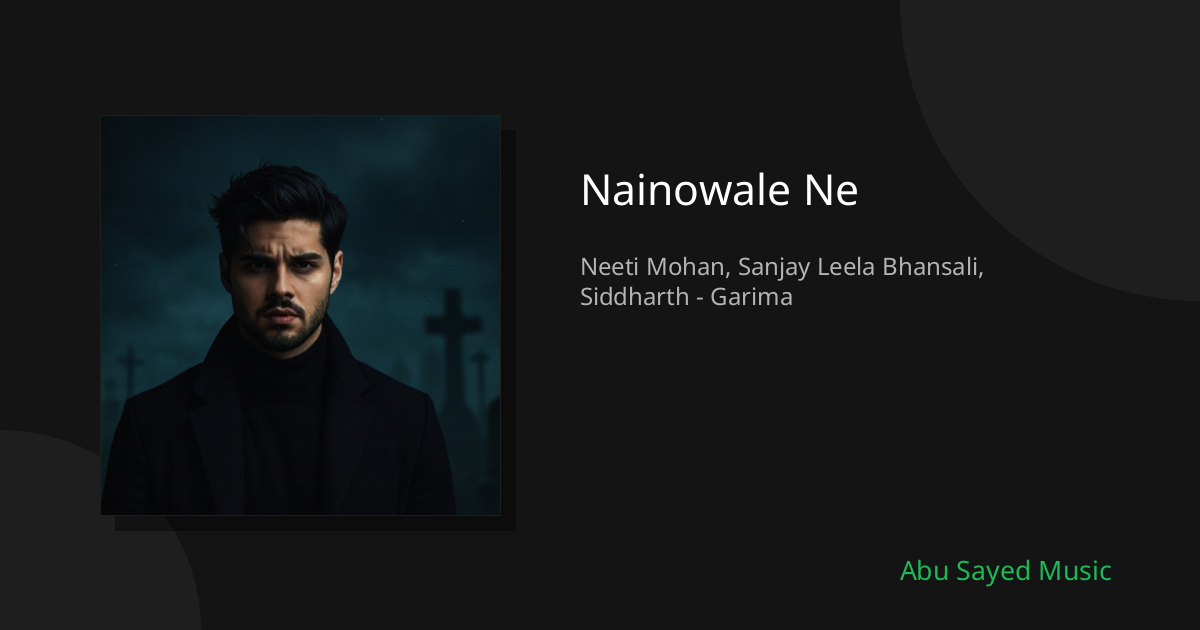 Nainowale Ne - Cover