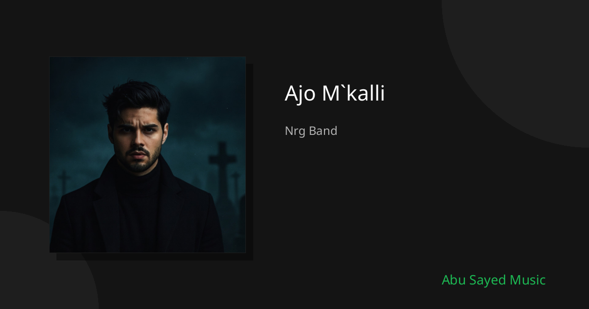 Ajo M`kalli - Cover