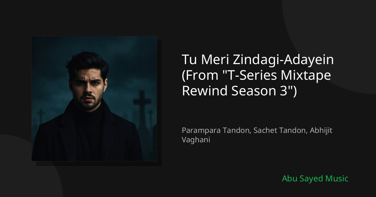 Tu Meri Zindagi-Adayein (From "T-Series Mixtape Rewind Season 3") - Cover