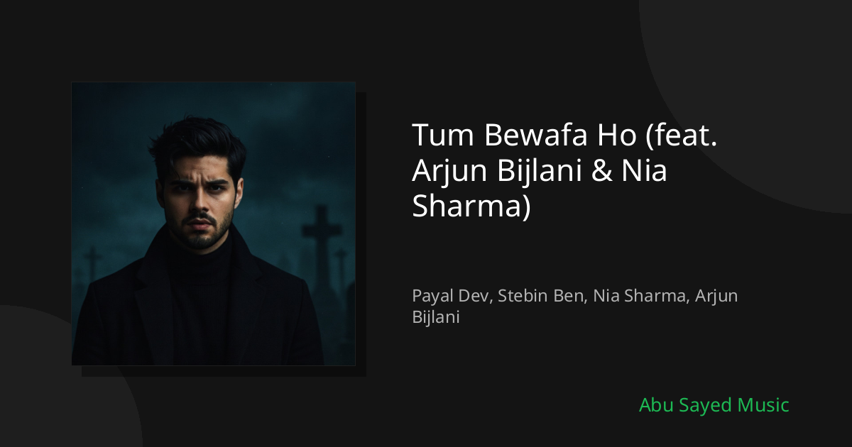 Tum Bewafa Ho (feat. Arjun Bijlani & Nia Sharma) - Cover