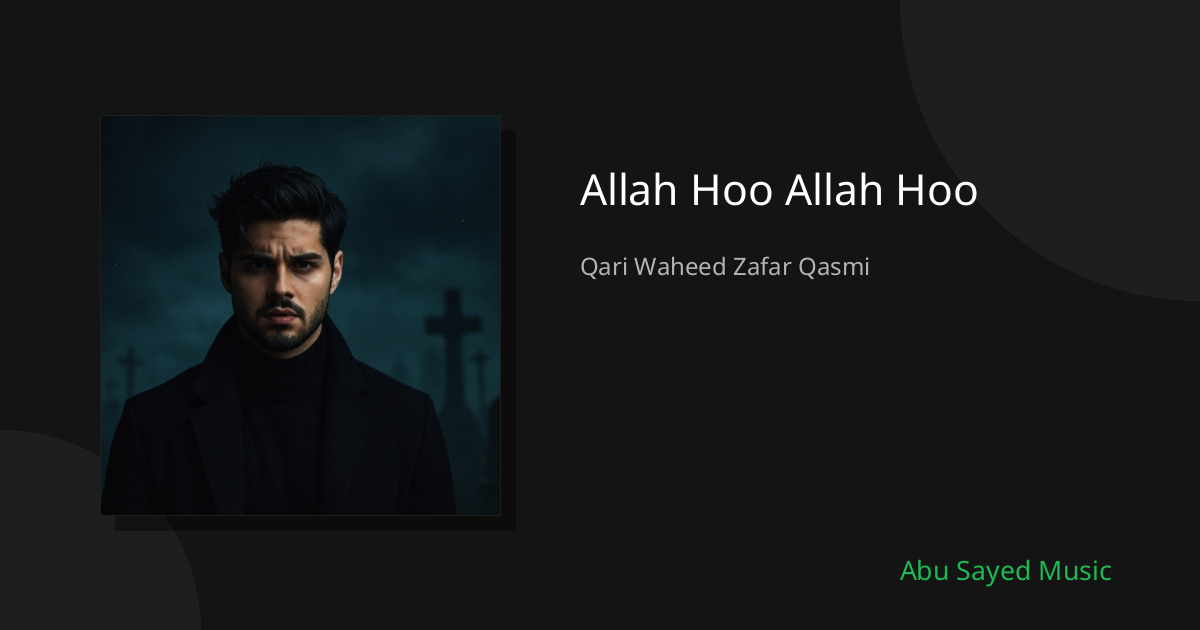 Allah Hoo Allah Hoo - Cover