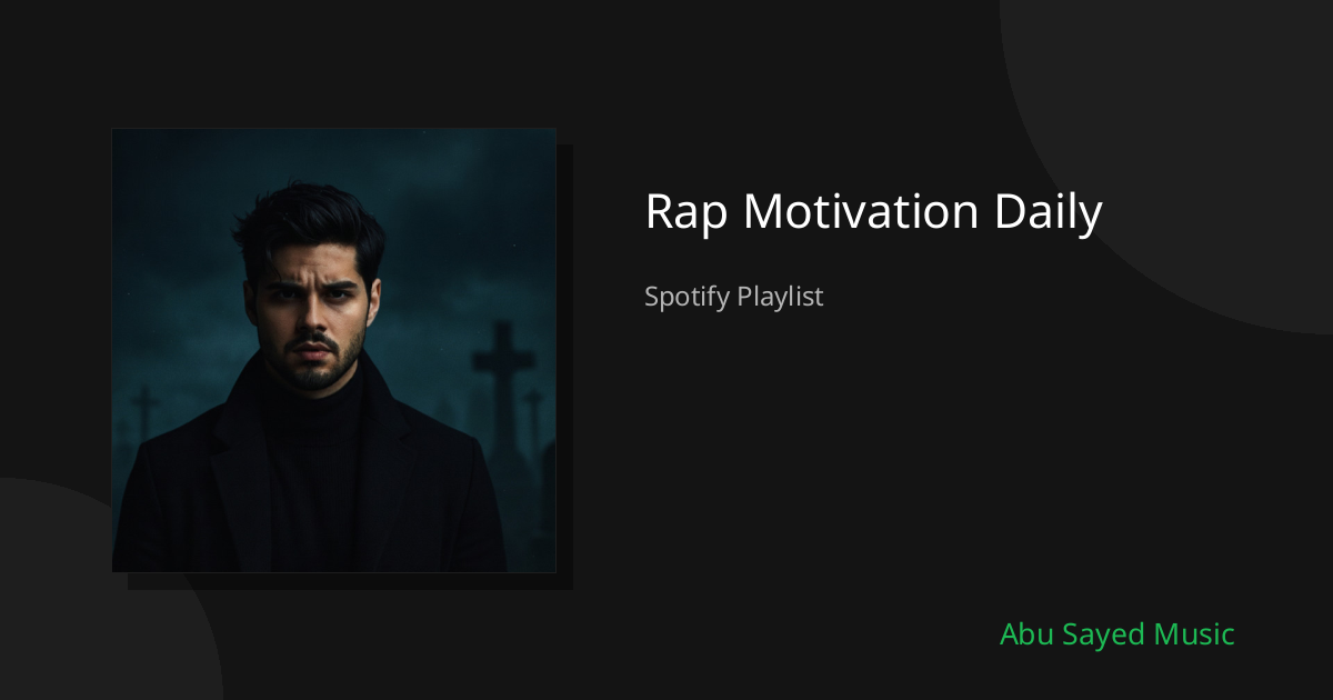 Rap Motivation Daily - Spotify Playlist