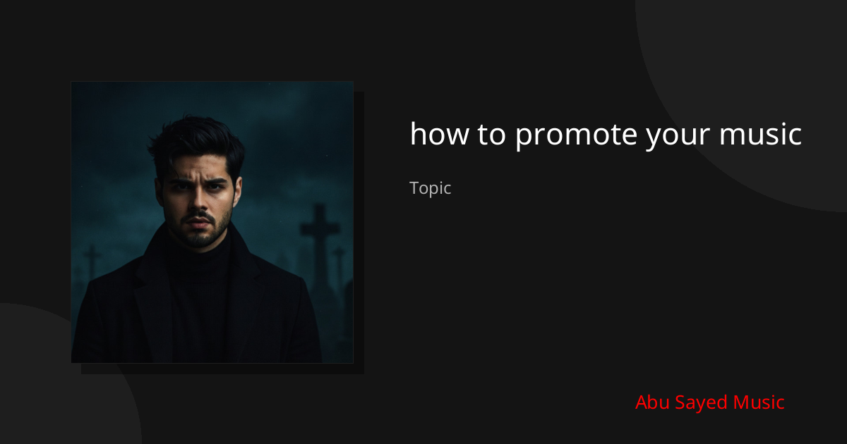 Explore how to promote your music