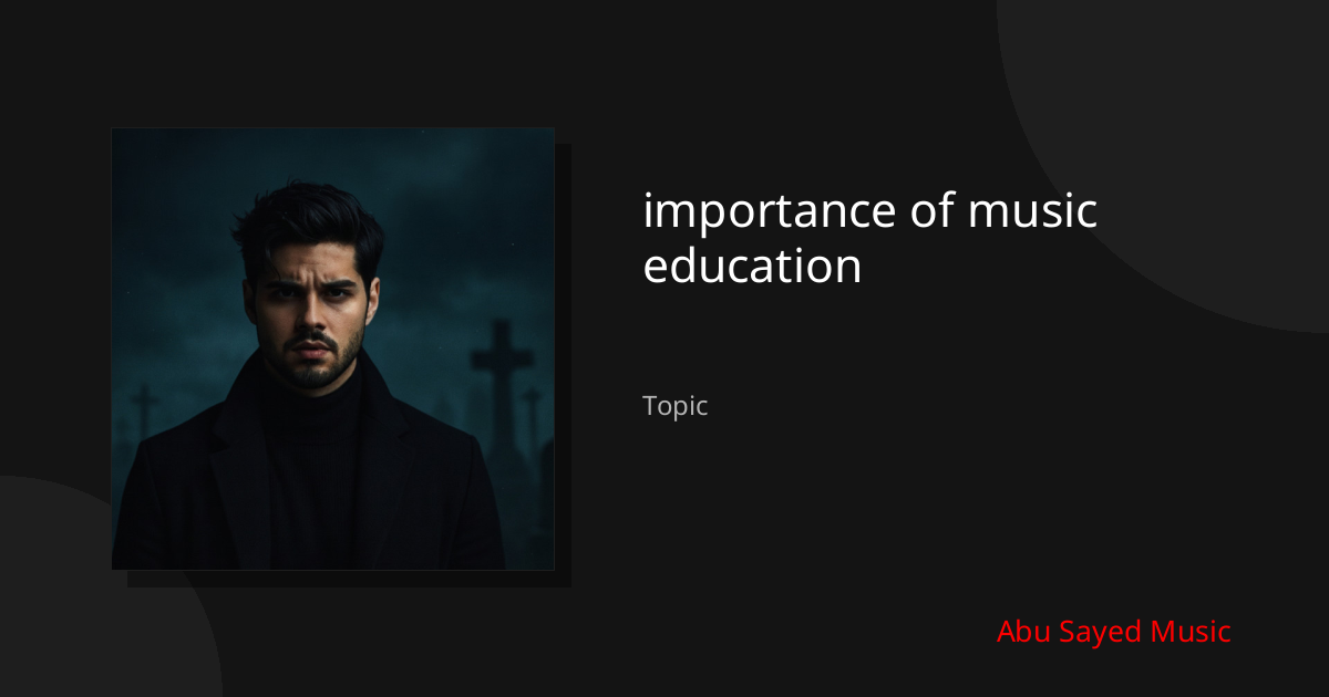 Explore importance of music education
