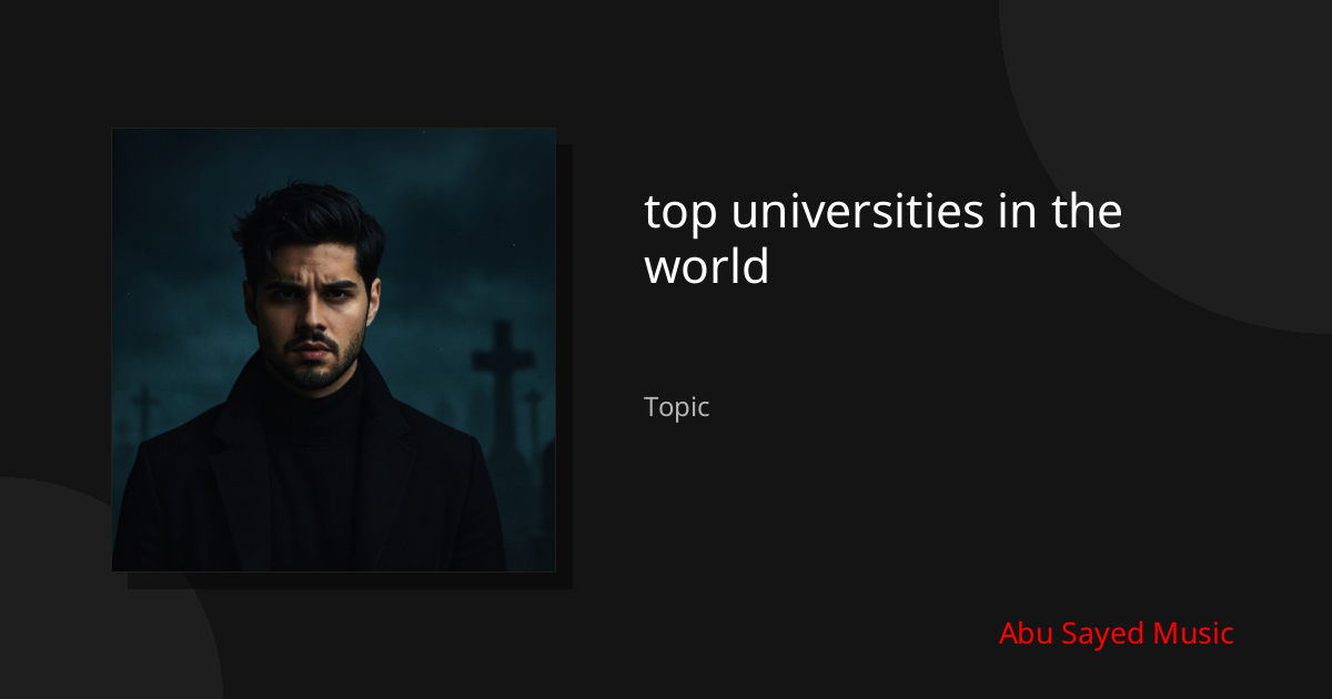 Explore top universities in the world