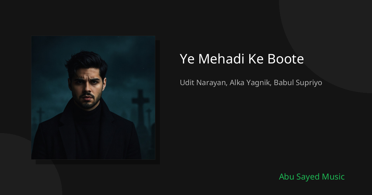 Ye Mehadi Ke Boote - Cover