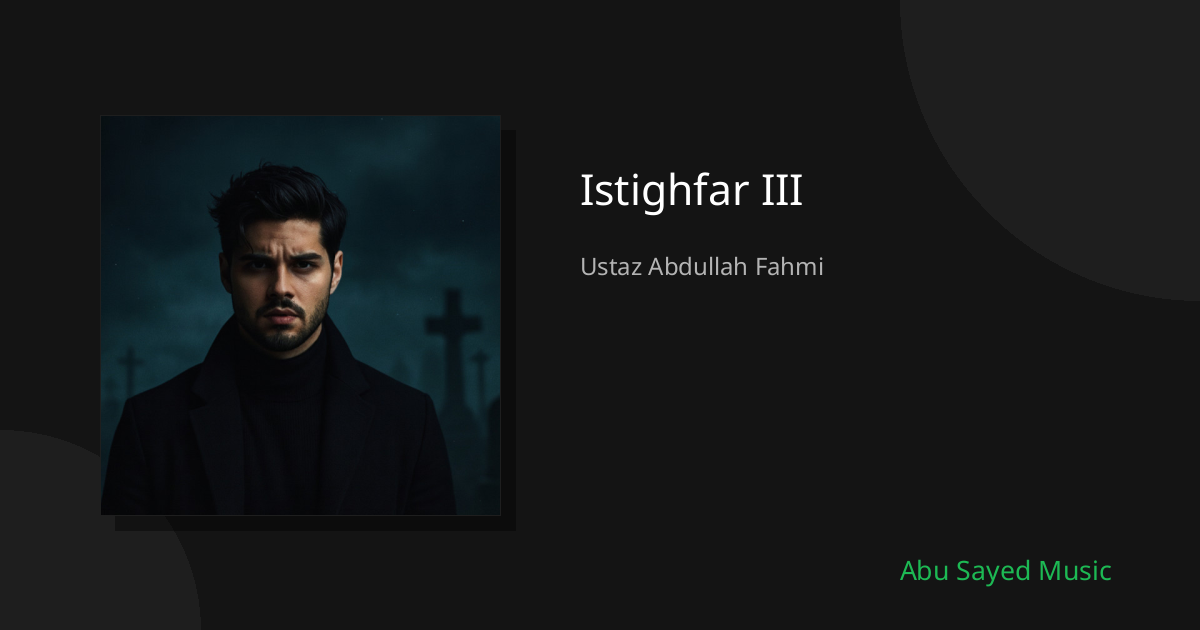 Istighfar III - Cover