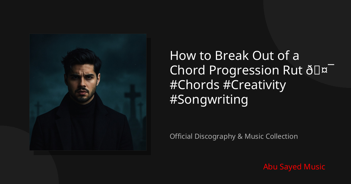 Watch ​How to Break Out of a Chord Progression Rut 🤯 #Chords #Creativity #Songwriting on YouTube