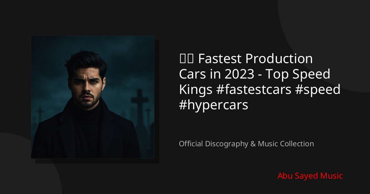 Watch ⚡️ Fastest Production Cars in 2023 - Top Speed Kings #fastestcars #speed #hypercars on YouTube